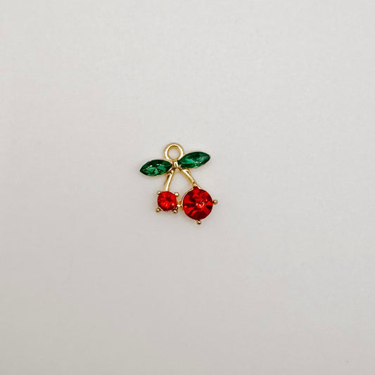 Gold red diamond cherries