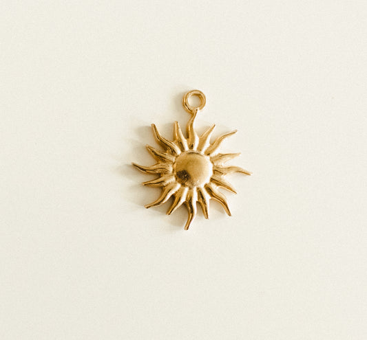 Large gold sun