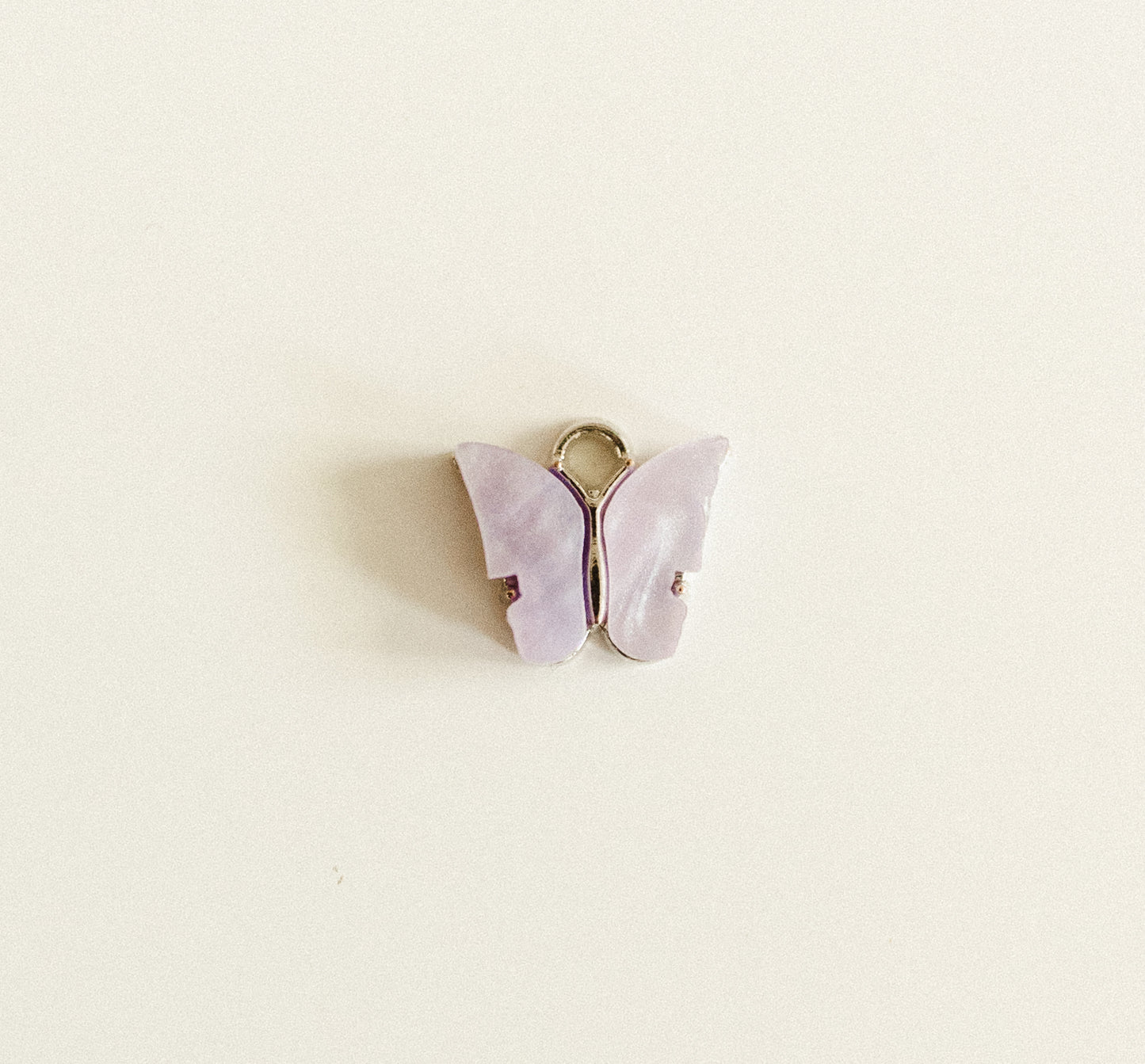 Silver purple gem butterfly