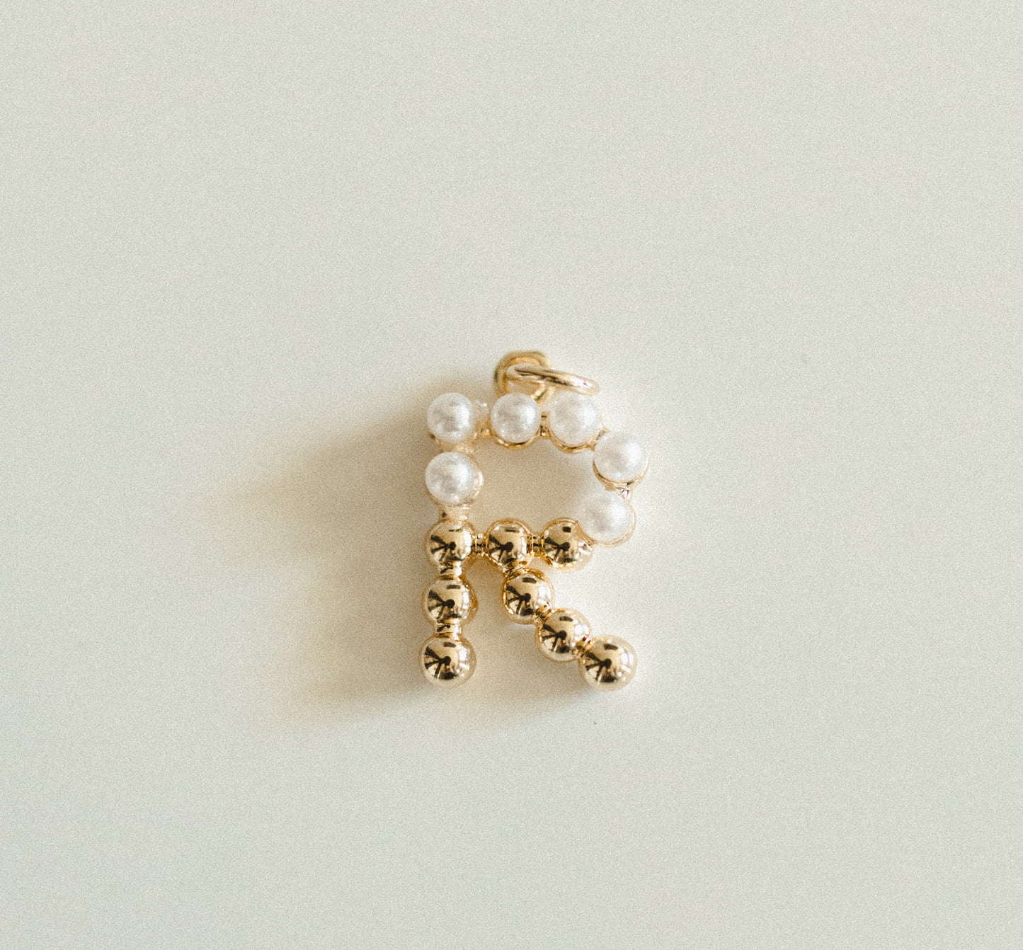 Pearl & gold letters A-Z