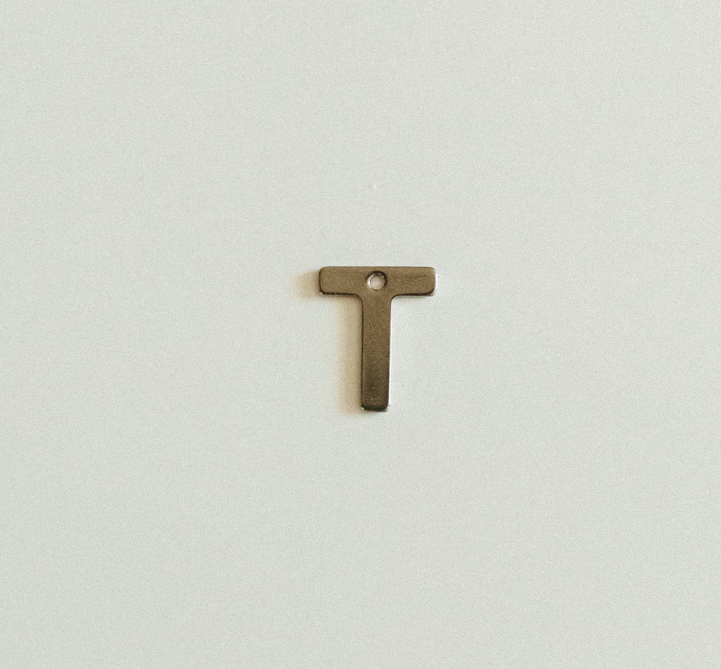 Flat silver letters A-Z