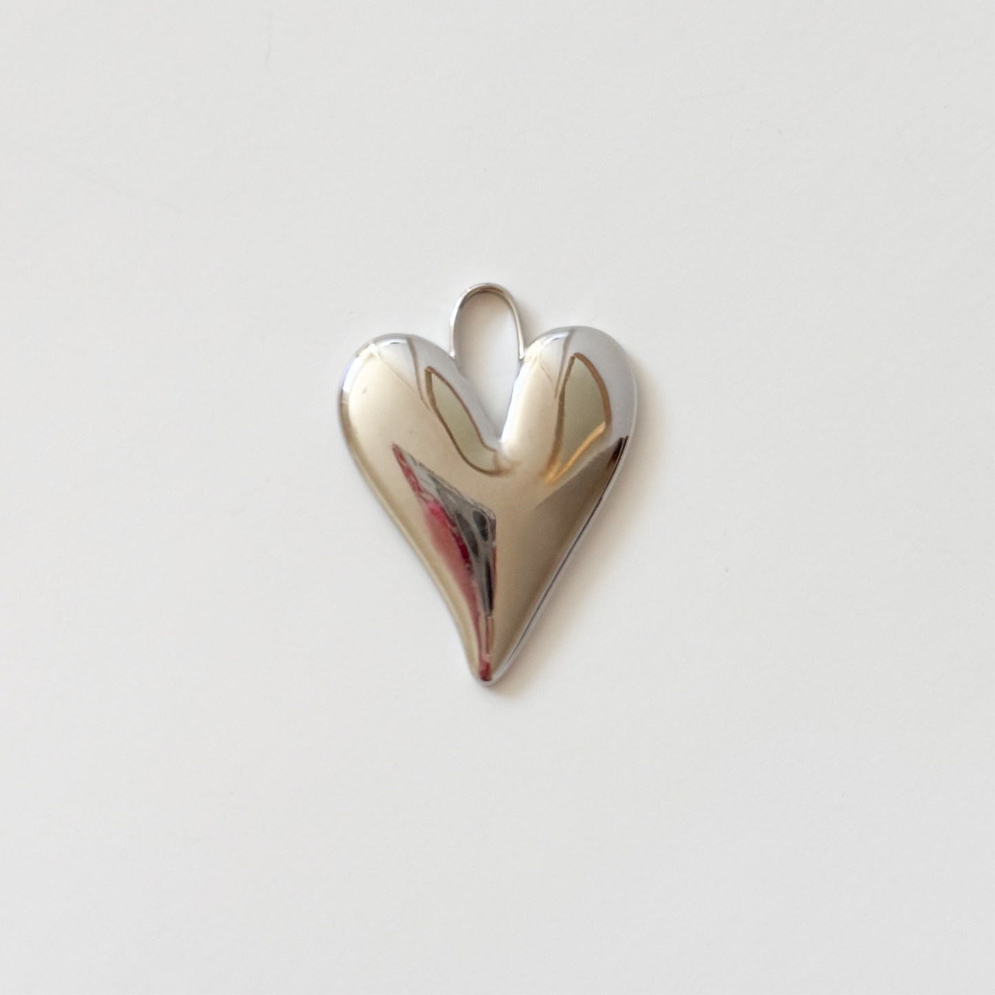 Large silver heart