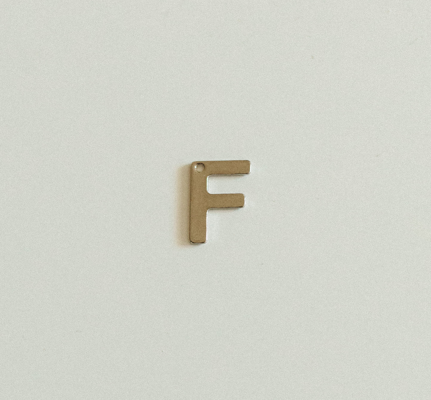 Flat silver letters A-Z
