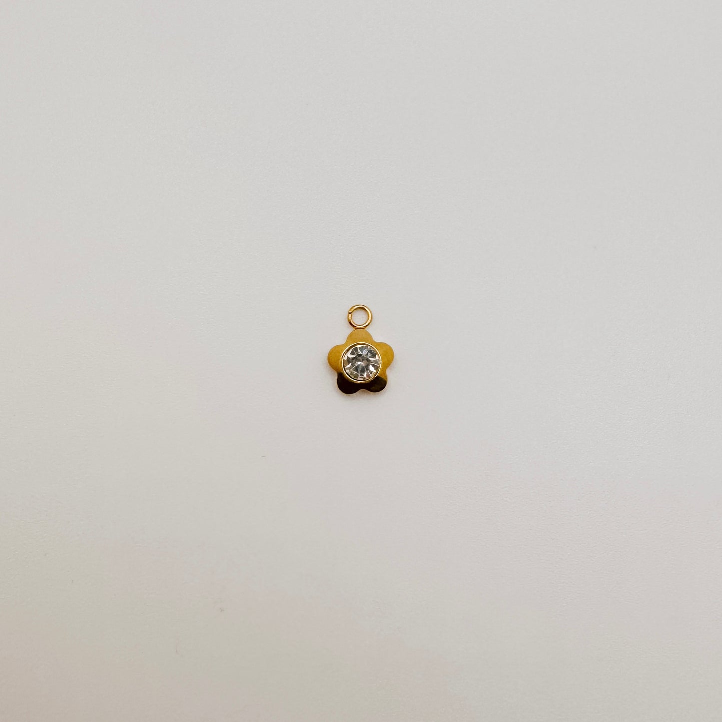Tiny diamond flower
