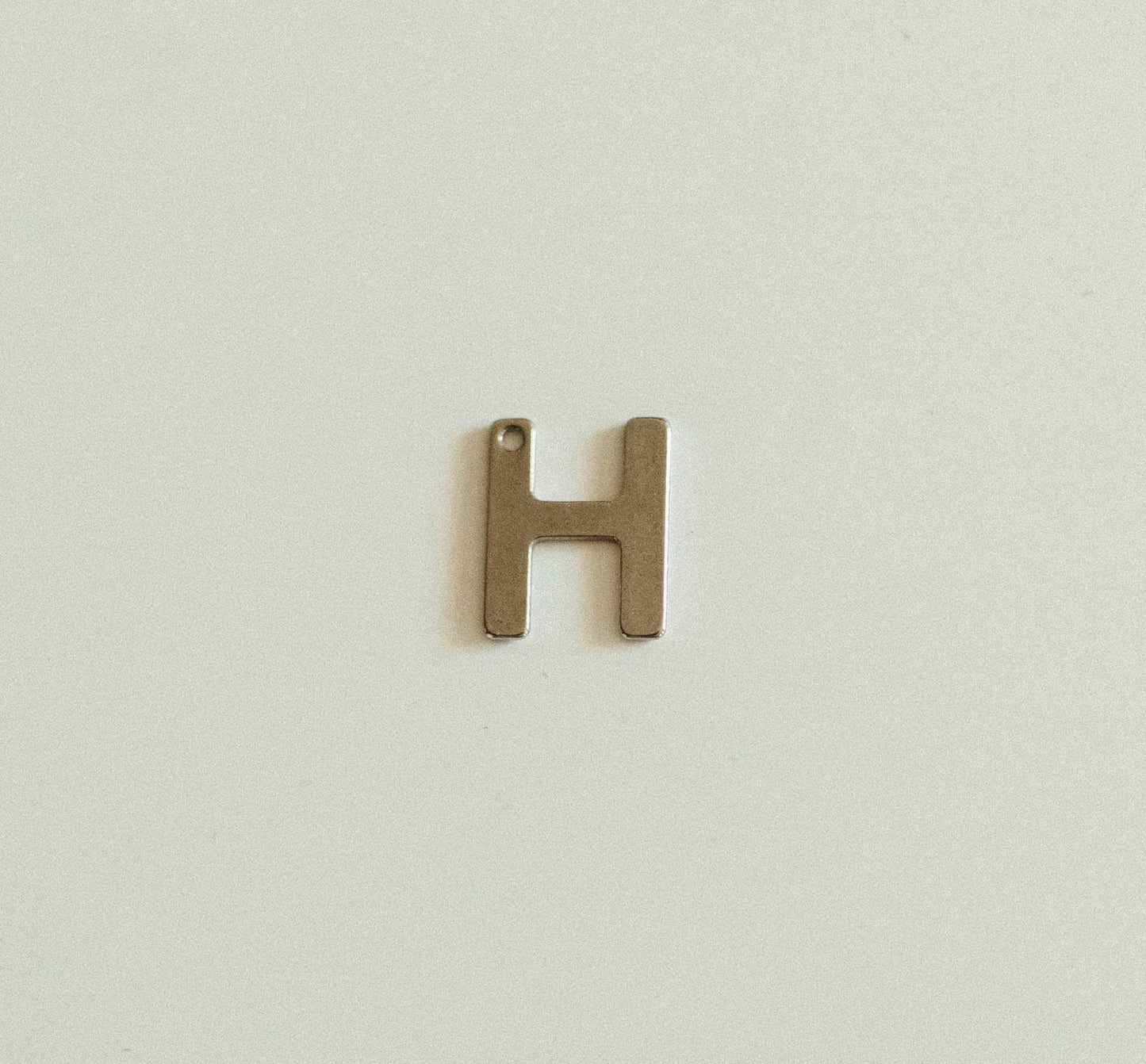 Flat silver letters A-Z