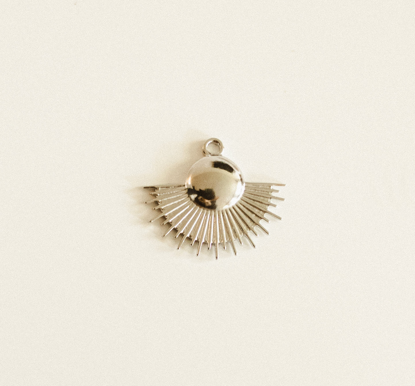 Silver sunburst