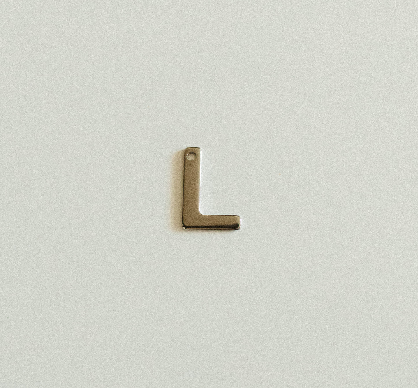 Flat silver letters A-Z