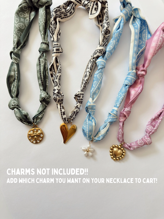 Scarf necklace