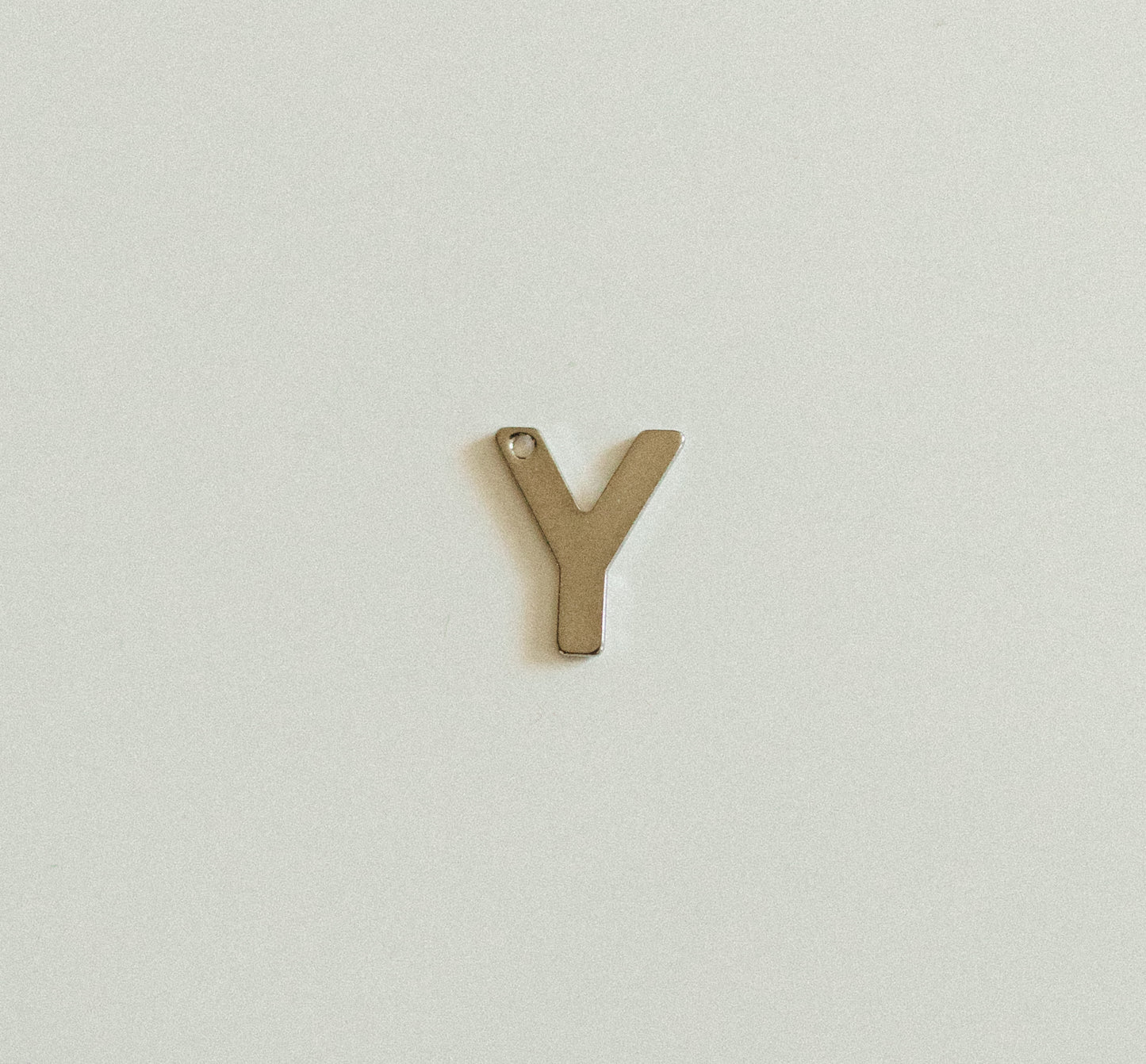 Flat silver letters A-Z
