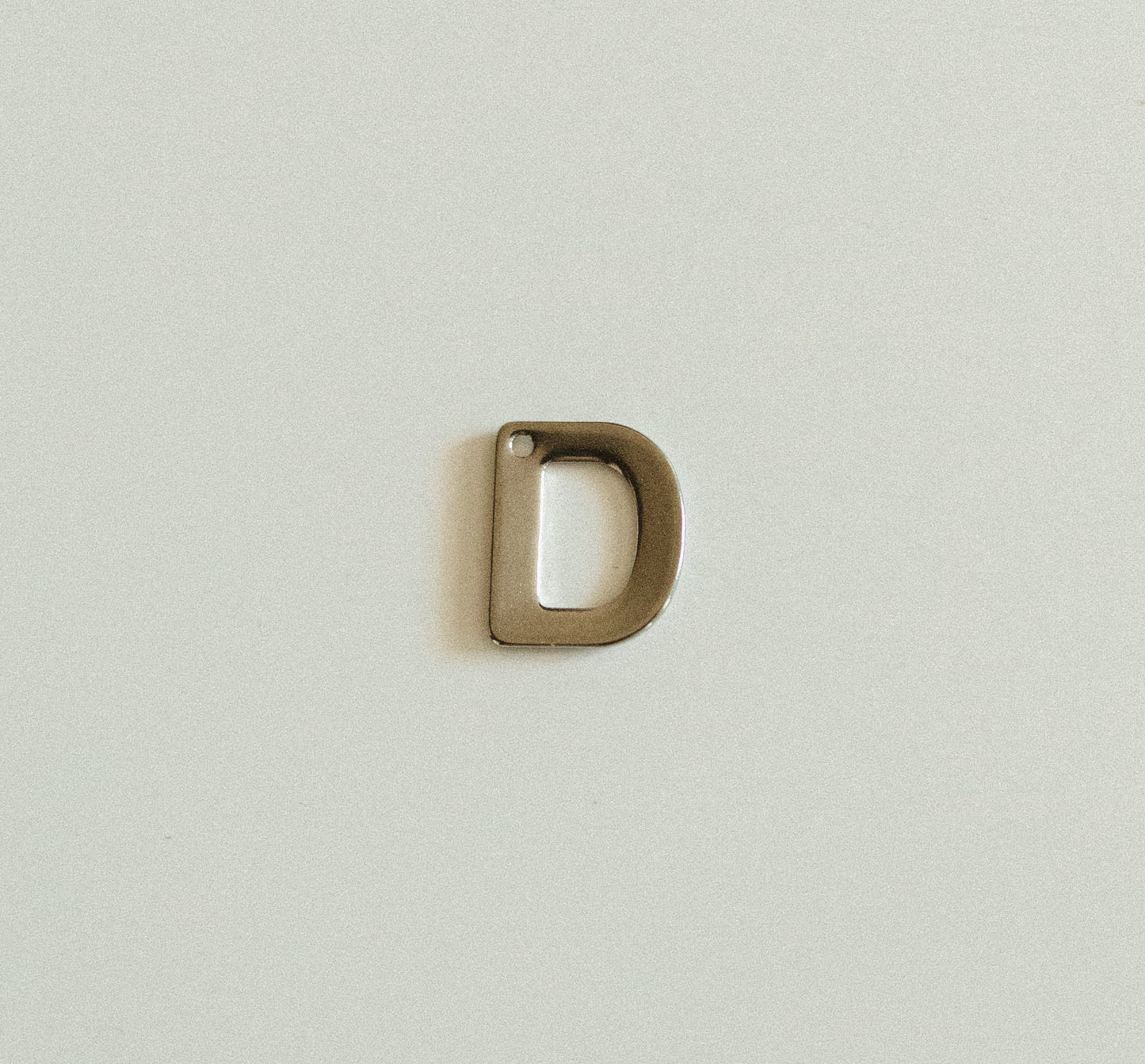 Flat silver letters A-Z