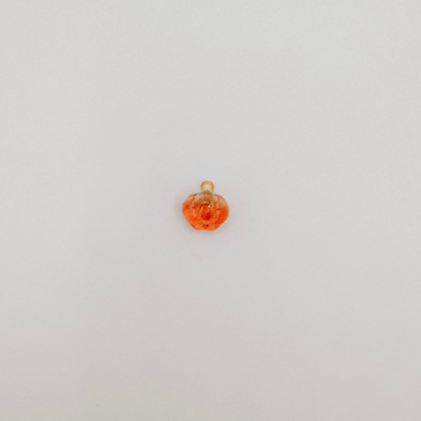 Small gold orange pumpkin