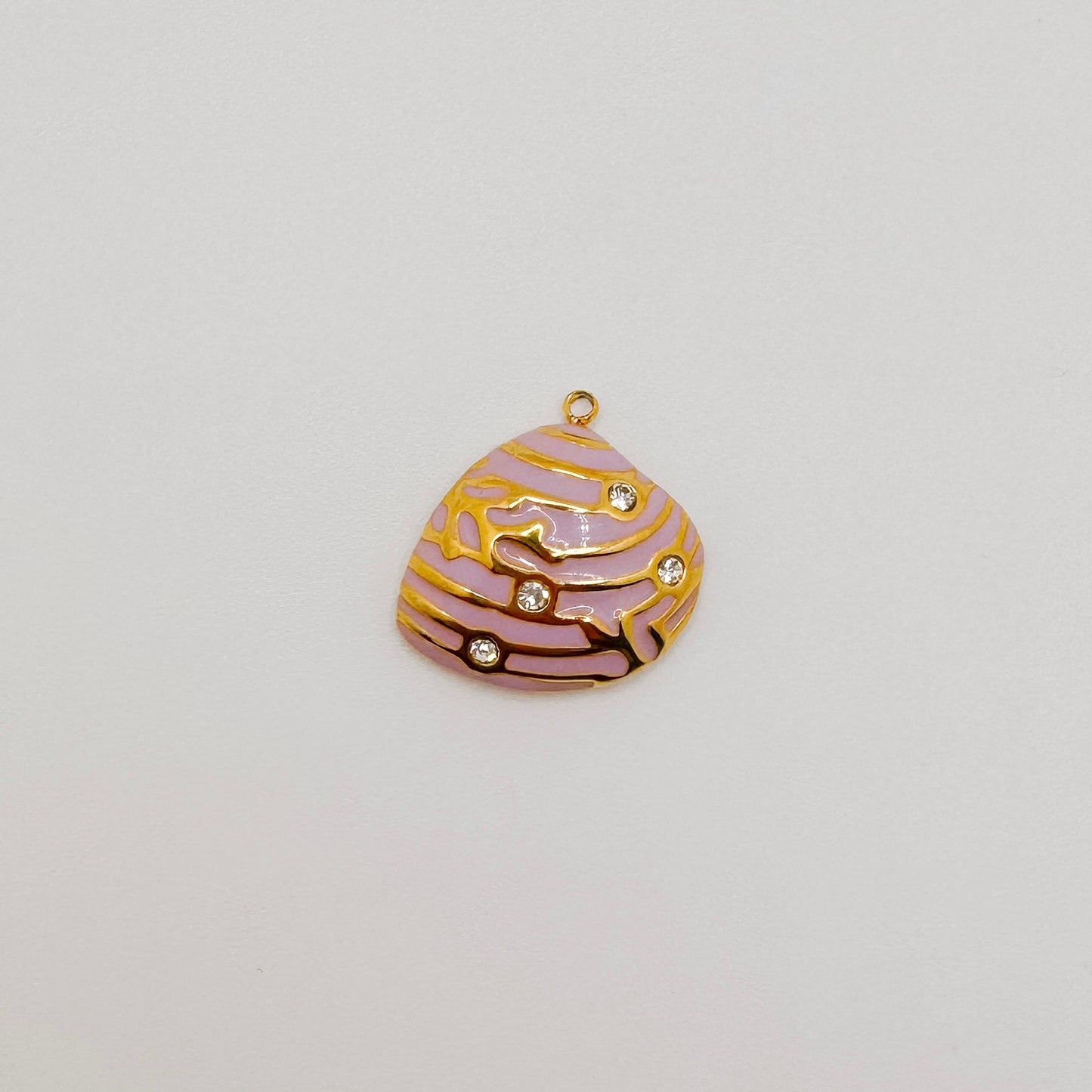 Gold purple shell