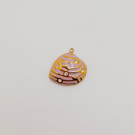 Gold purple shell
