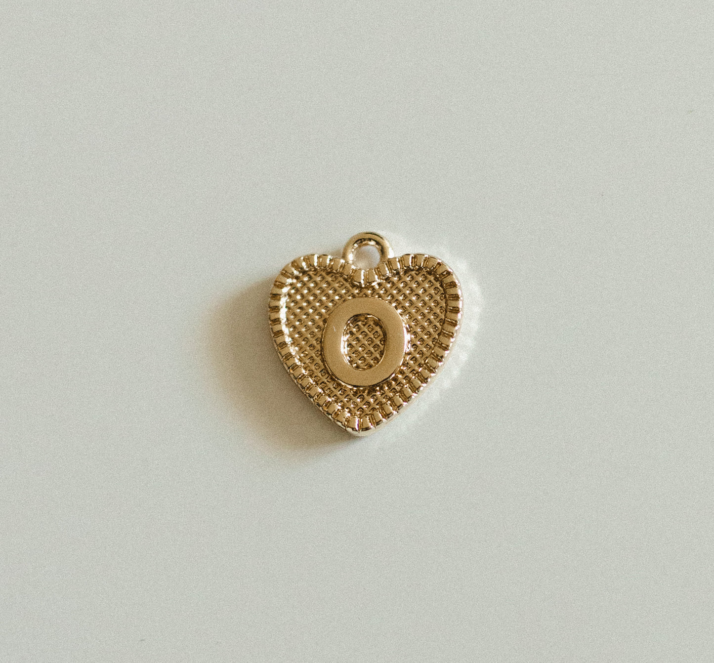 Gold heart letters A-Z