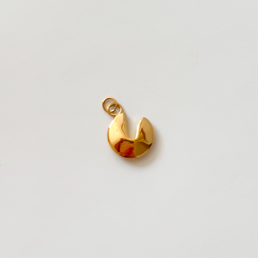 Gold fortune cookie
