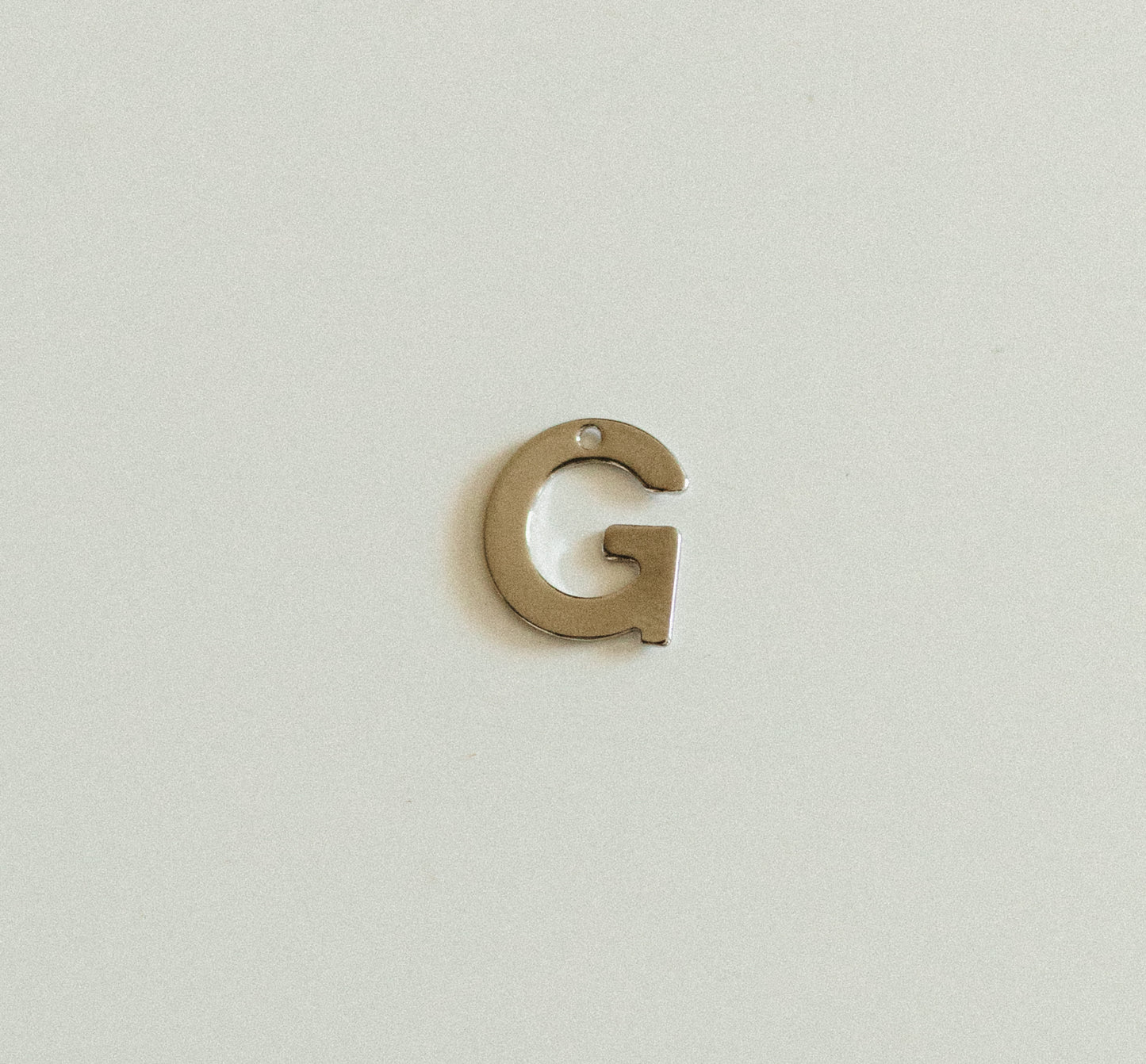 Flat silver letters A-Z