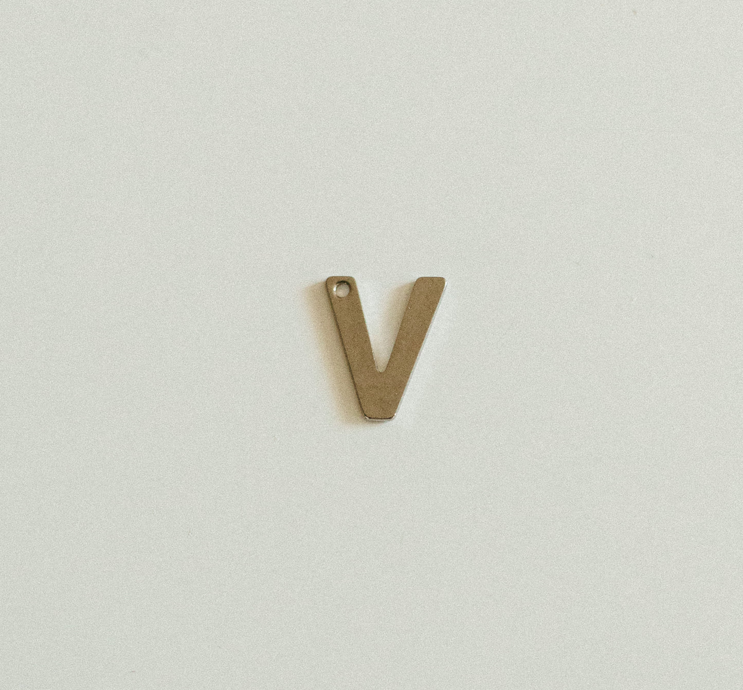 Flat silver letters A-Z
