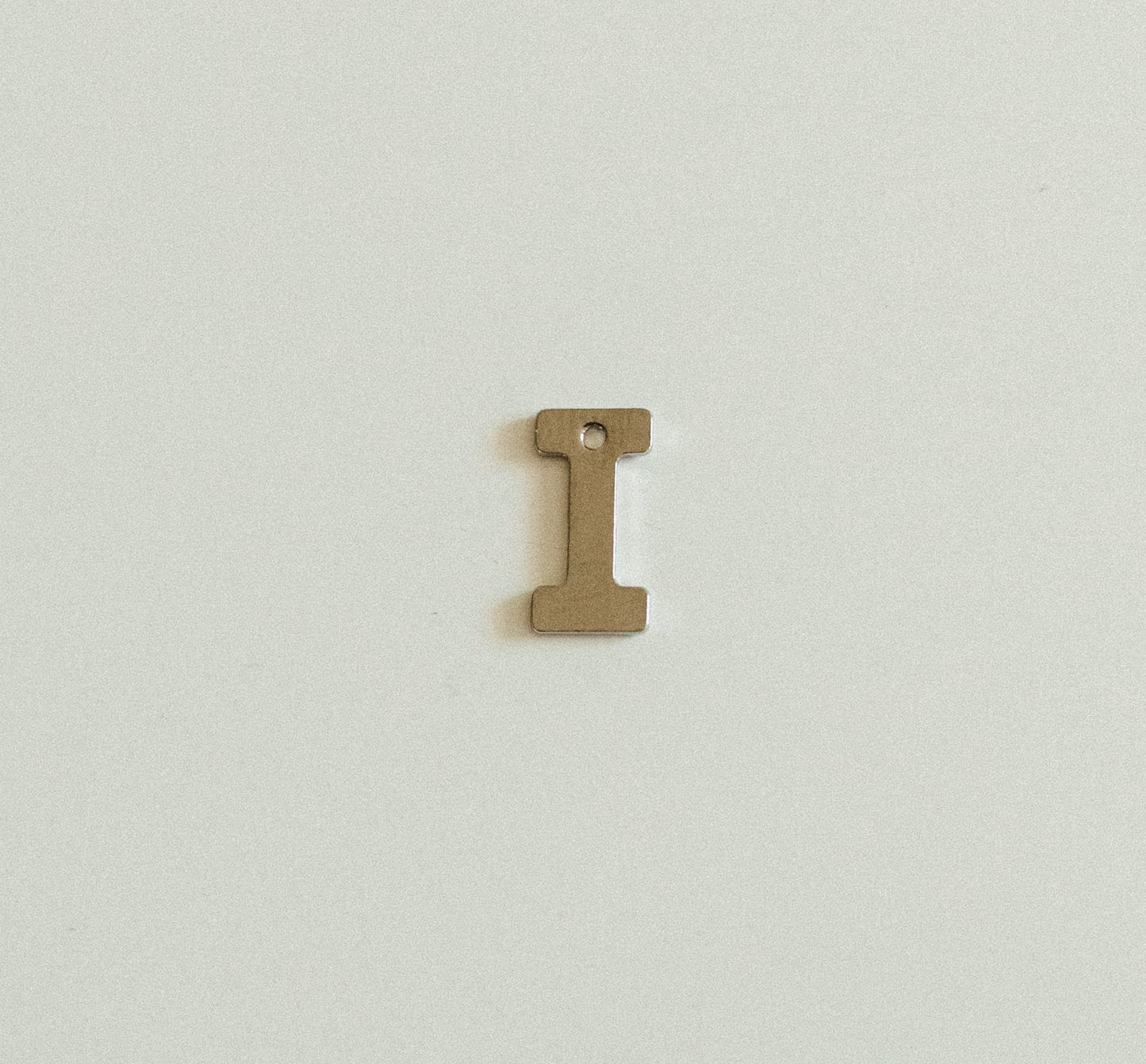 Flat silver letters A-Z