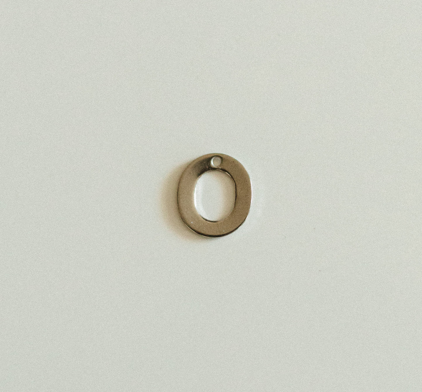 Flat silver letters A-Z