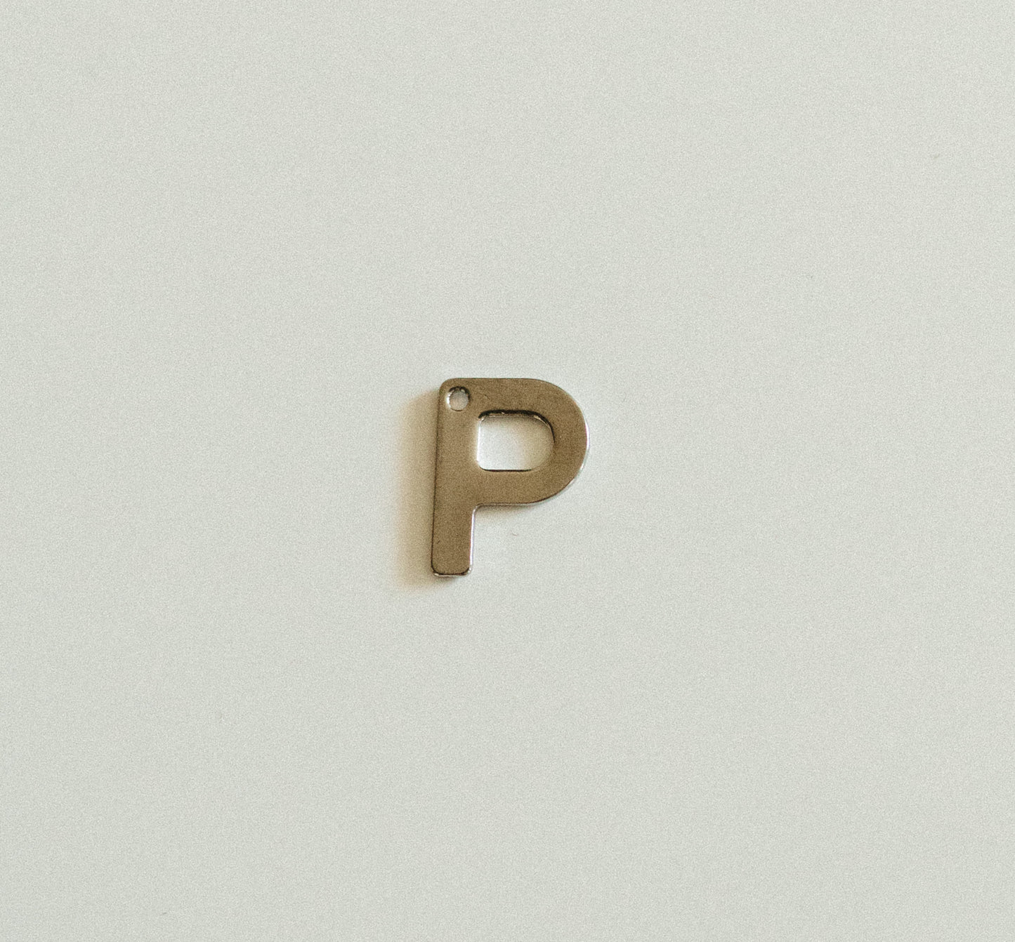 Flat silver letters A-Z