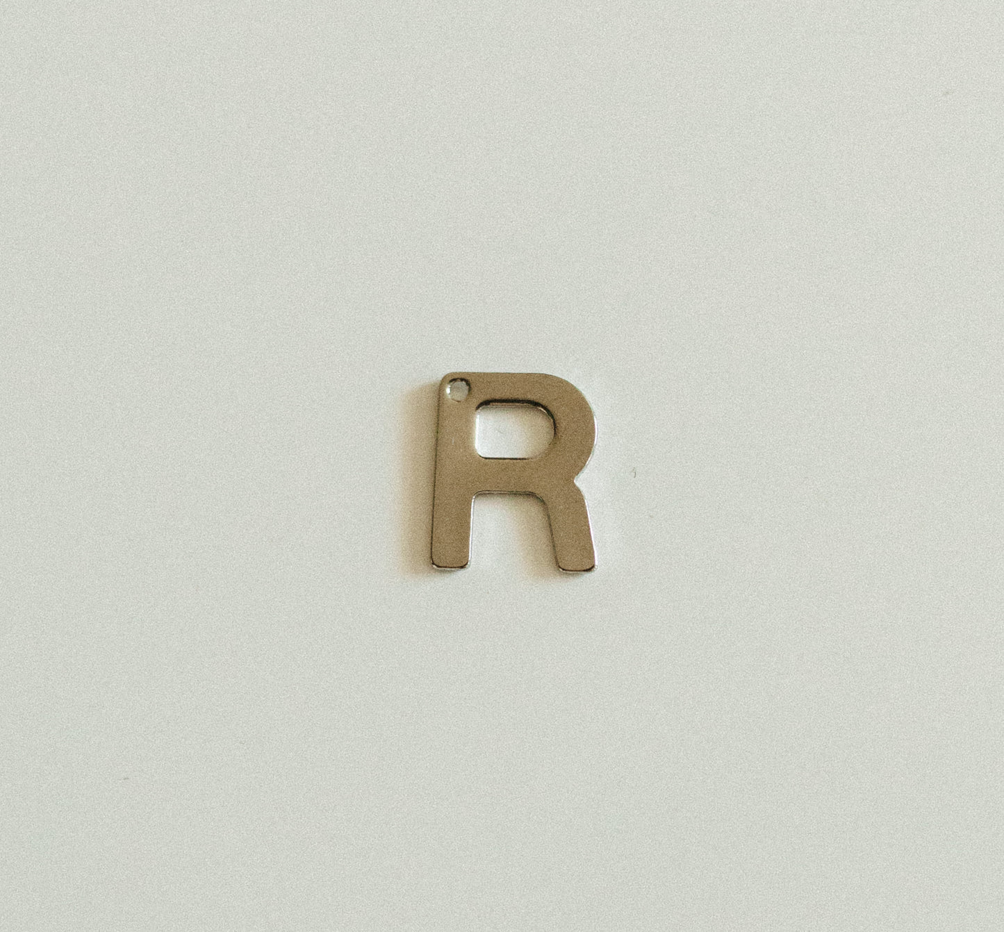 Flat silver letters A-Z