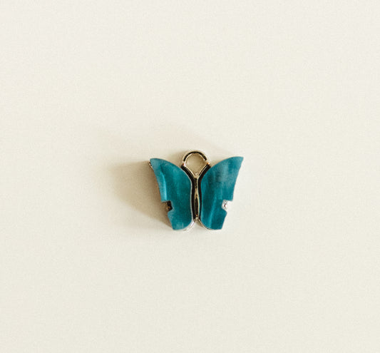 Silver blue gem butterfly