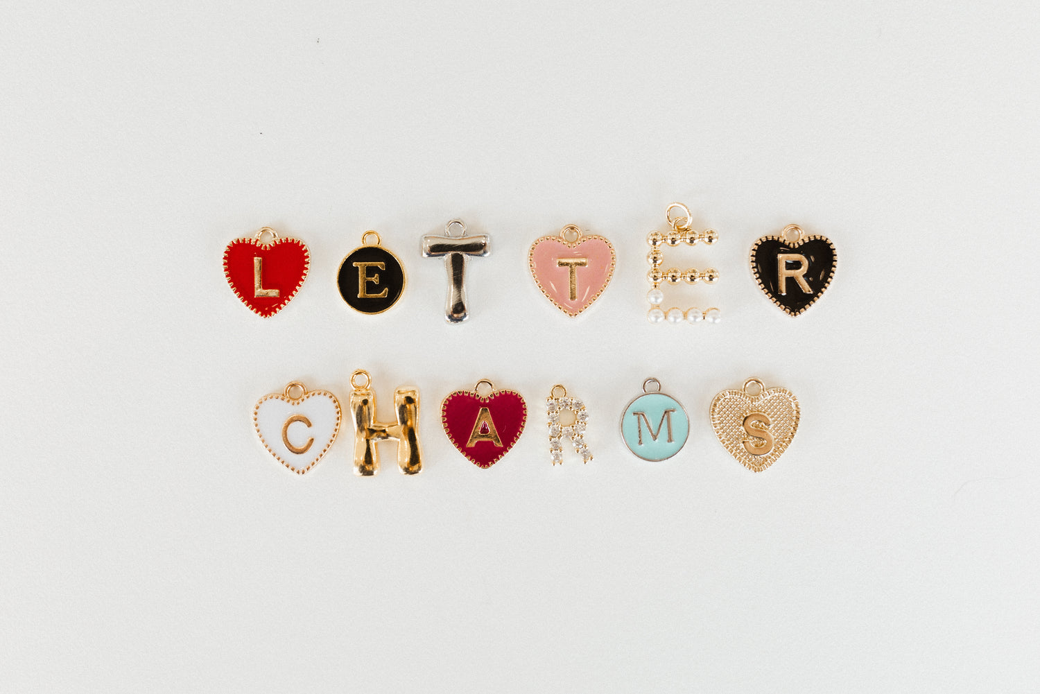 Letter charms