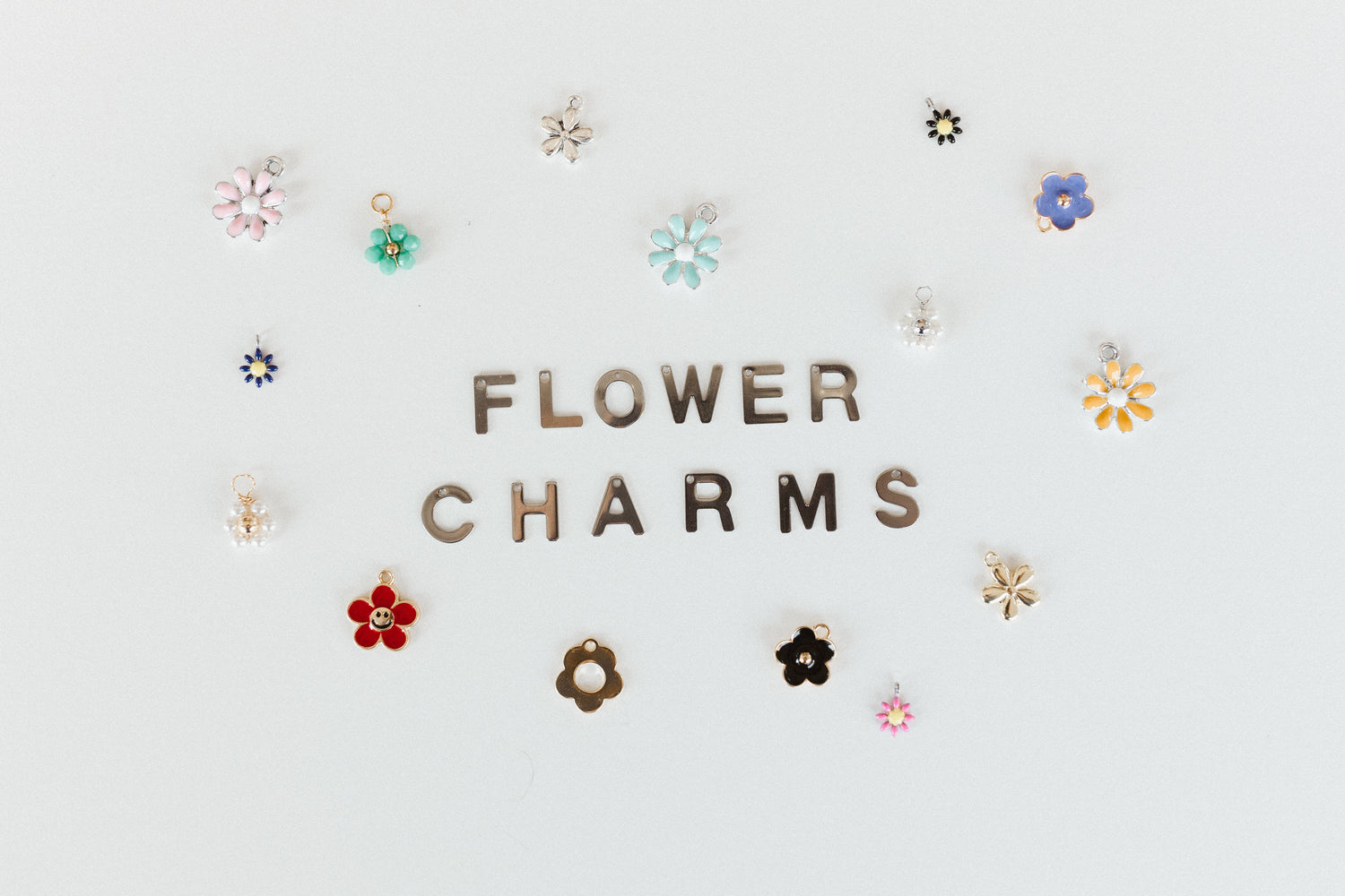 Flower charms