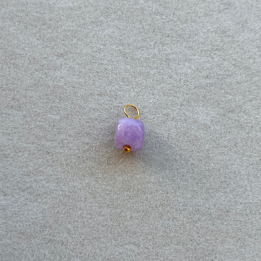 Small gold purple gem