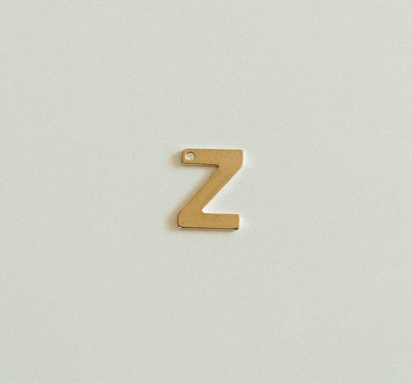 Flat gold letters A-Z