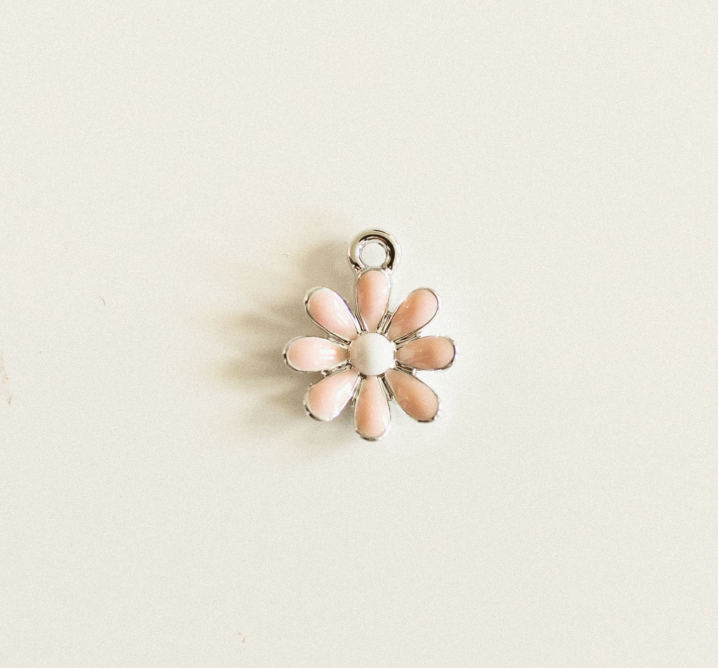 Silver pink flower