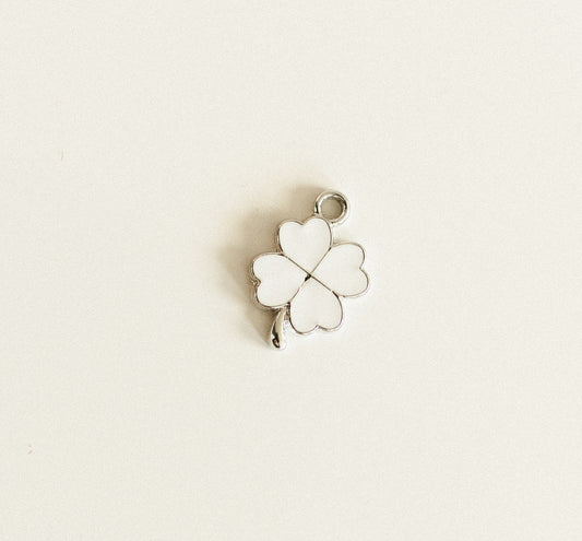 Silver white clover