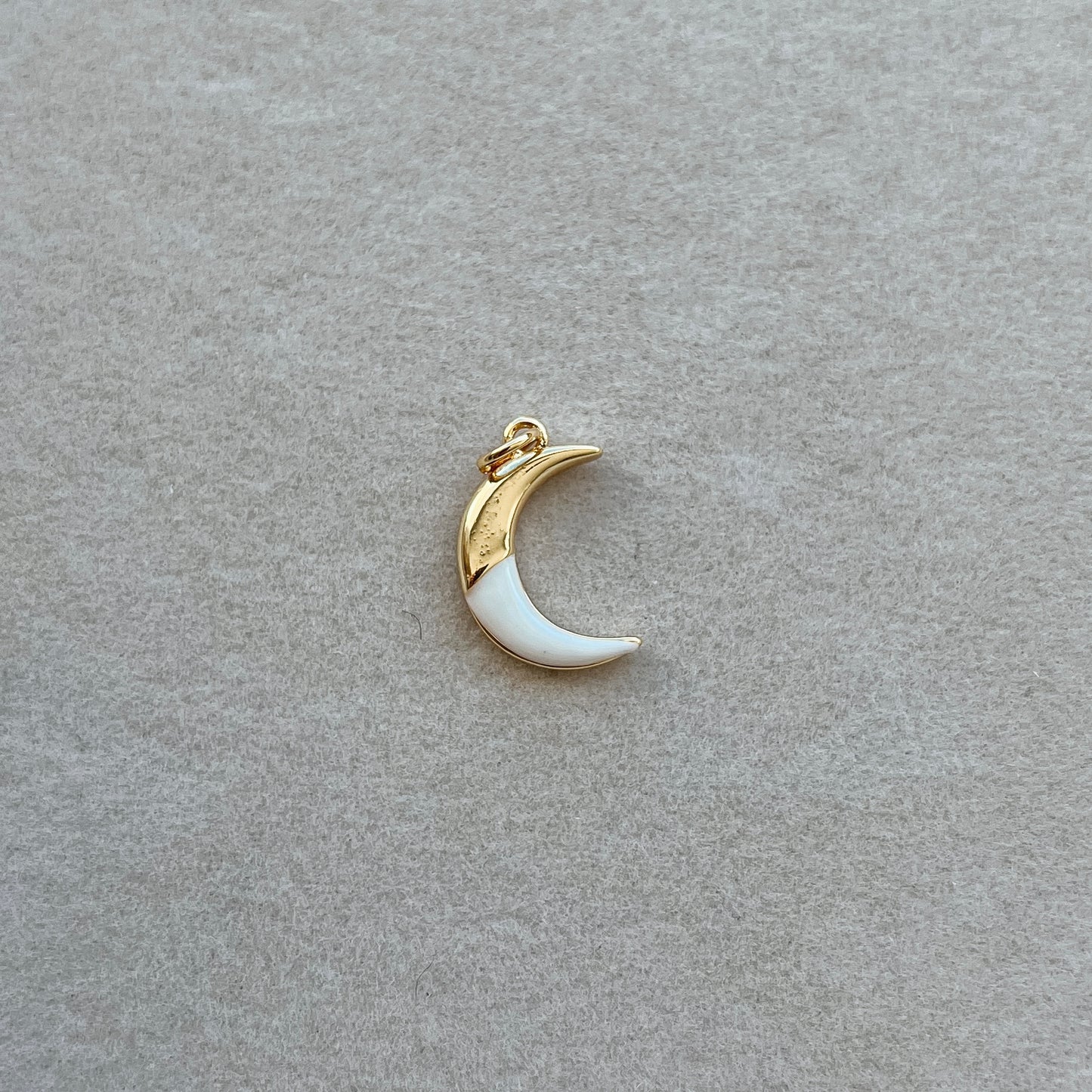 Gold white moon