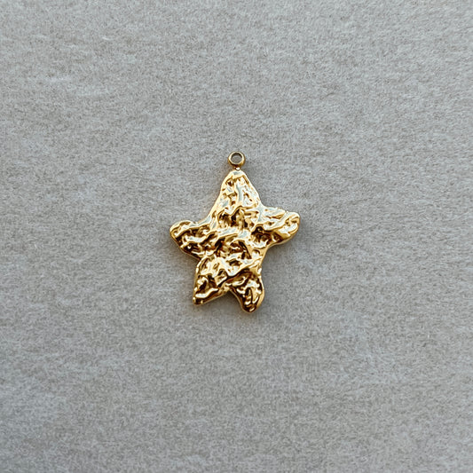 Gold textured star