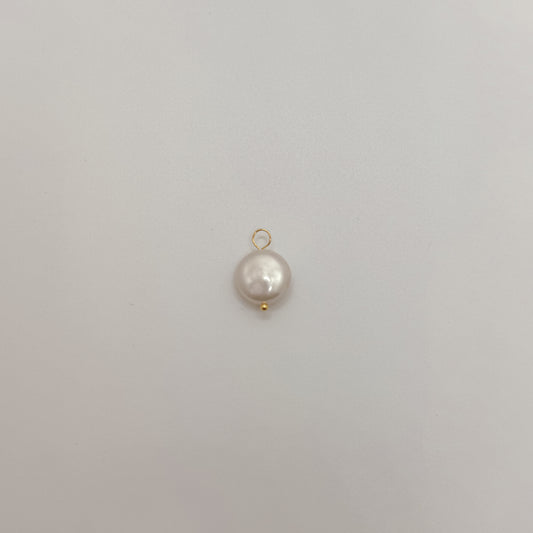 Small gold circle pearl