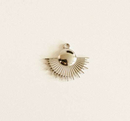 Silver sunburst