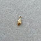 Small gold conch shell