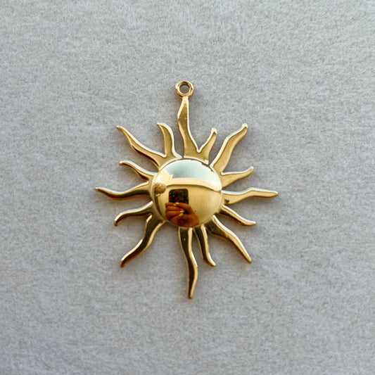 Large gold sun