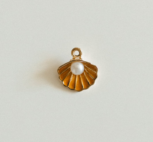 Gold orange pearl shell