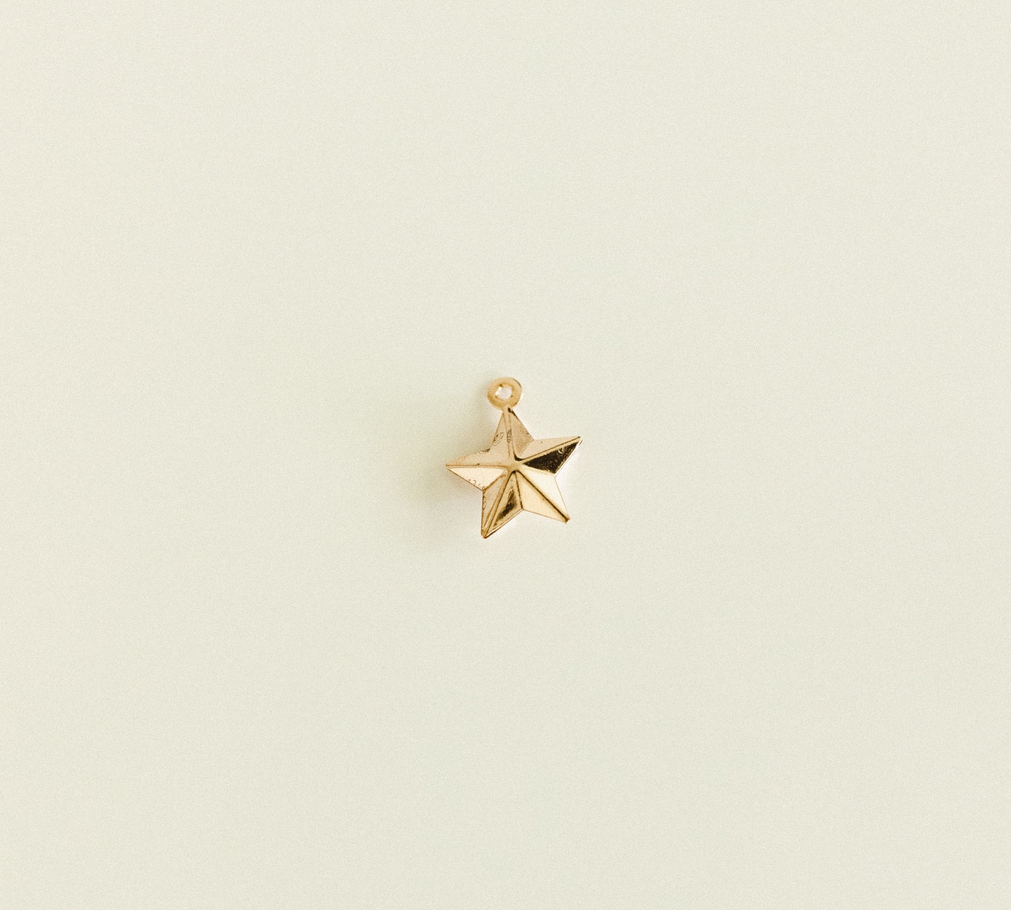 Small gold lined star