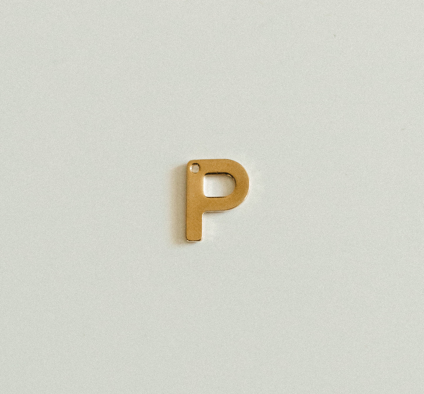 Flat gold letters A-Z