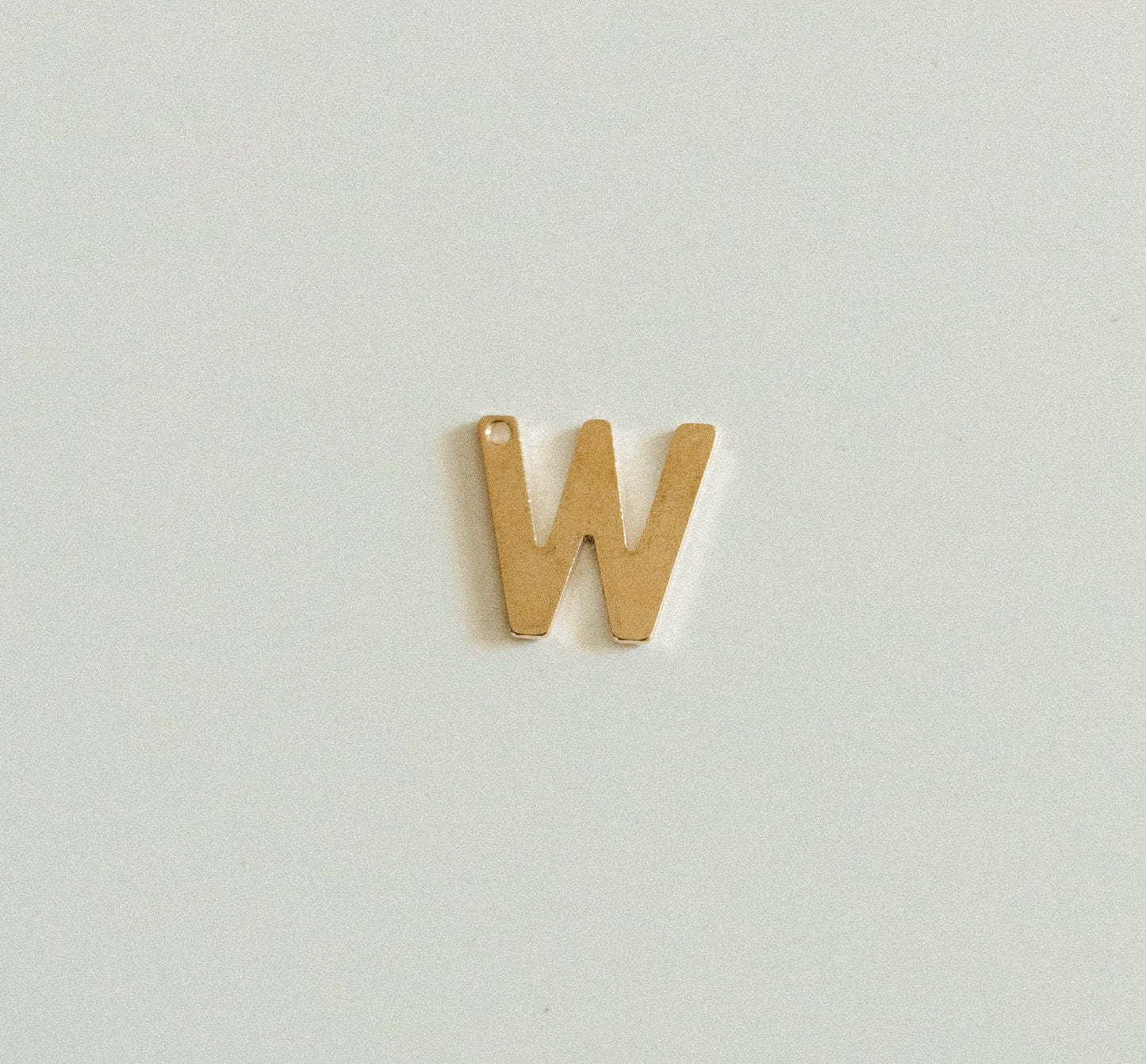 Flat gold letters A-Z