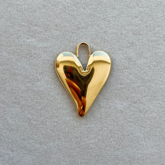 Large gold heart