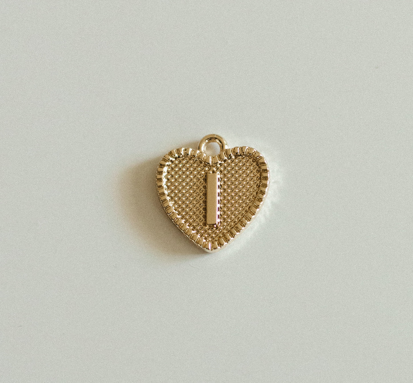 Gold heart letters A-Z