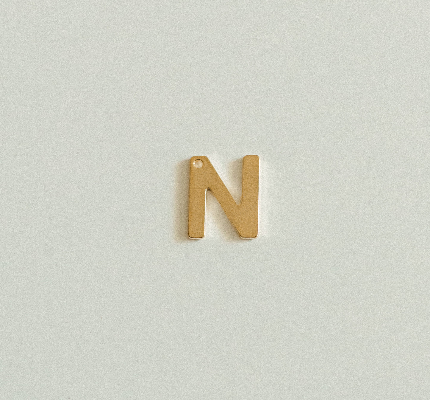 Flat gold letters A-Z